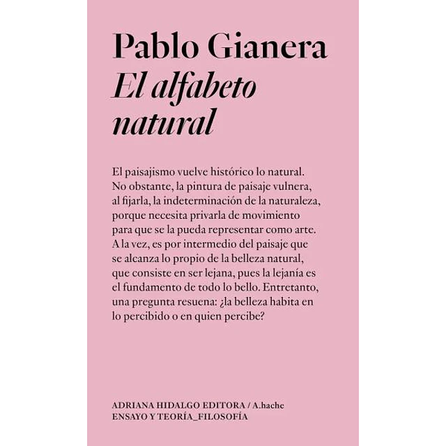 El alfabeto natural