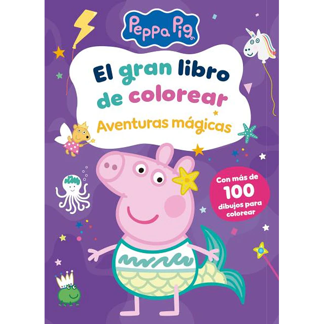 El gran libro de colorear. Peppa pig