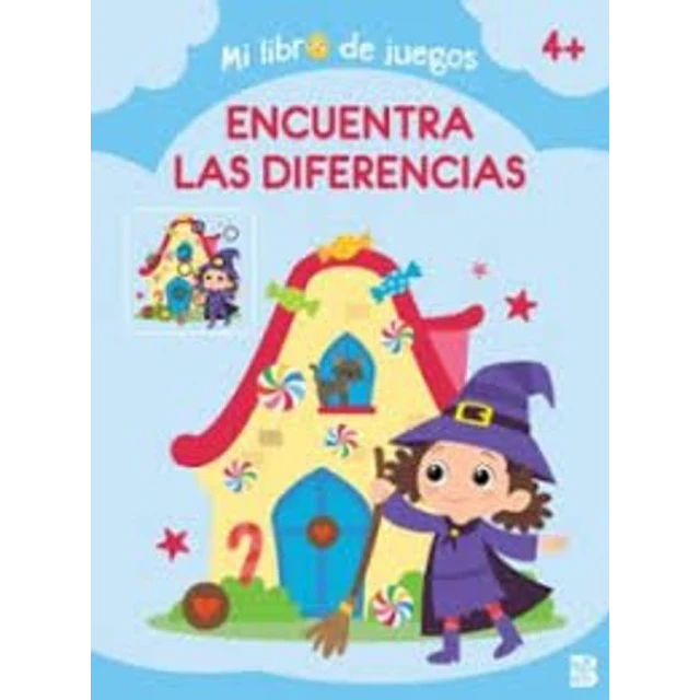 Encuentra las diferencias. Mi libro de juegos 4+