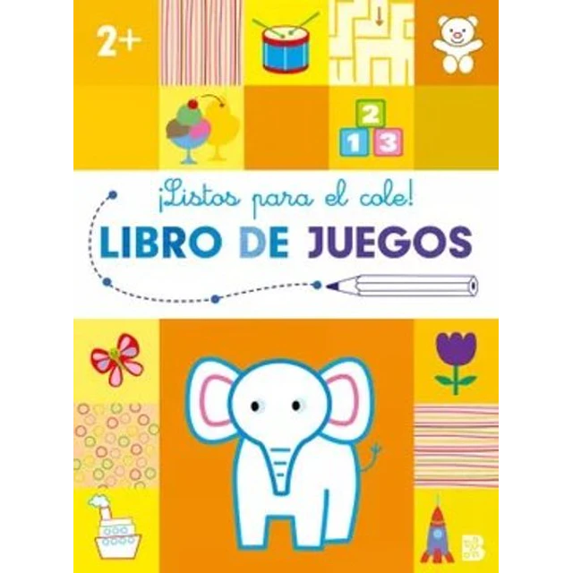 Listos para el cole 2+. Libro de juegos