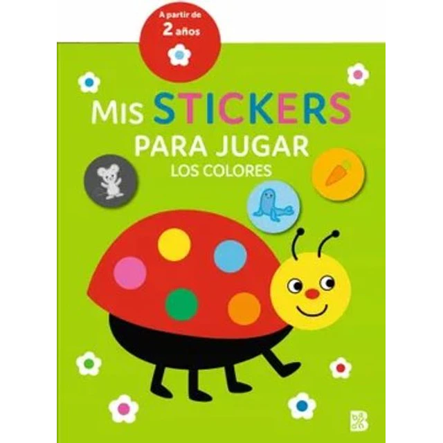 Los colores. Mis stickers para jugar
