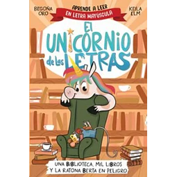 El unicornio de las letras 3,. En letra mayuscula