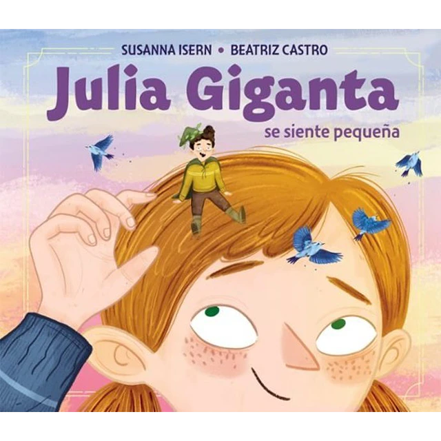 Julia giganta se siente pequeña