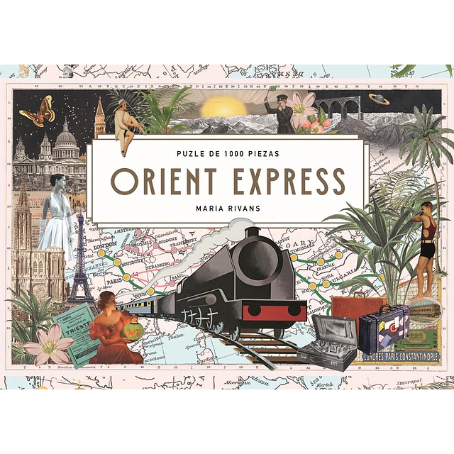Orient express. Puzle 1000 piezas