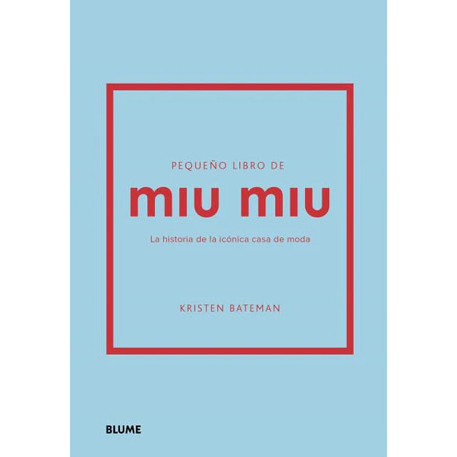 Pequeno libro de miu miu