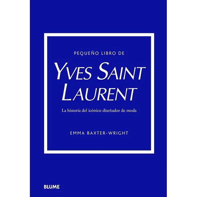 Pequeño libro de yves saint laurent