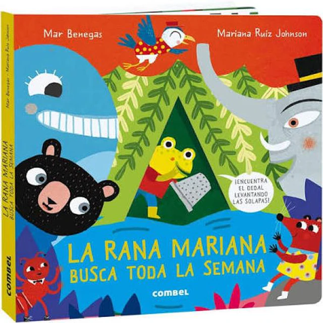 La rana mariana busca toda la semana