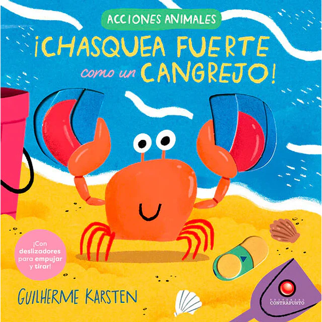 ¡Chasquea fuerte como un cangrejo!