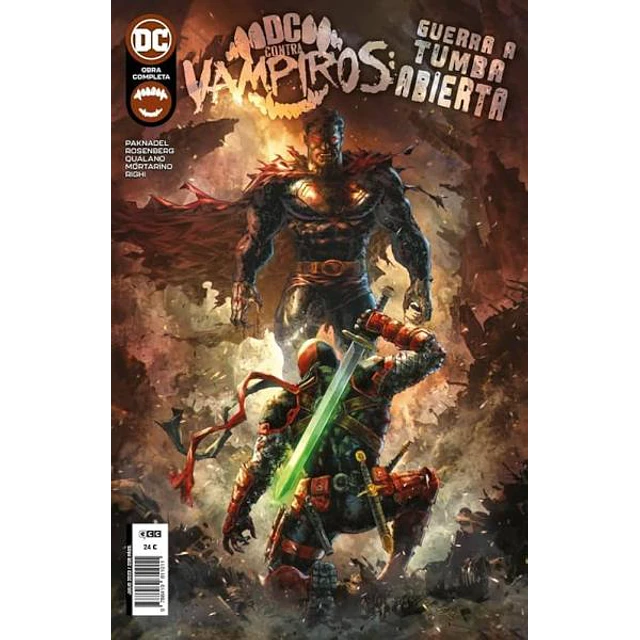 Dc contra vampiros | guerra a tumba abierta