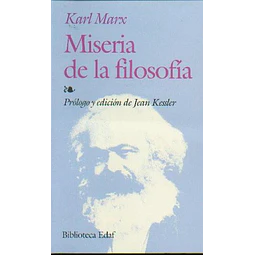 Miseria de la filosofia