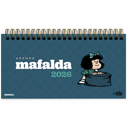 Agenda mafalda 2026 pocket anillada