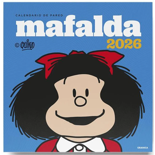 Mafalda 2026. Calendario pared