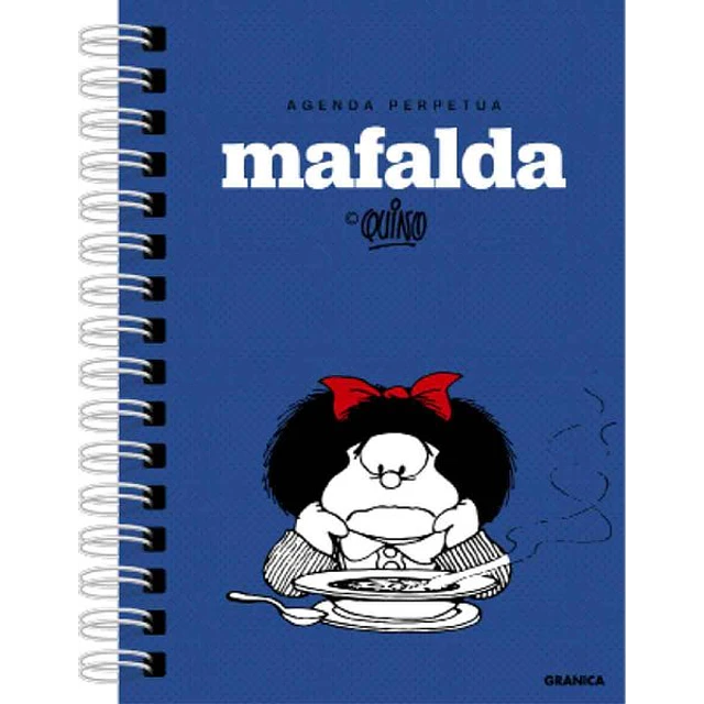 Mafalda | perpetua -  Azul sopa