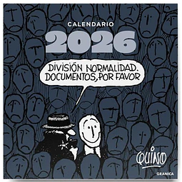 Quino 2026. Calendario pared