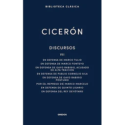 Ciceron. Discursos VII