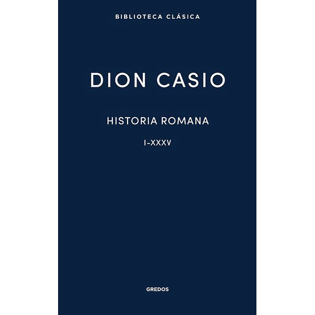 Historia romana I-Xxxv