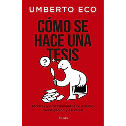 Como se hace una tesis