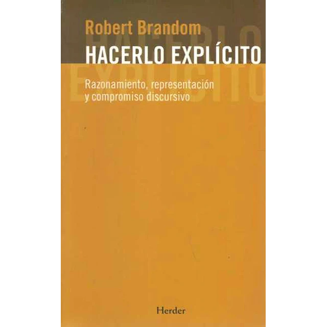 Hacerlo explicito