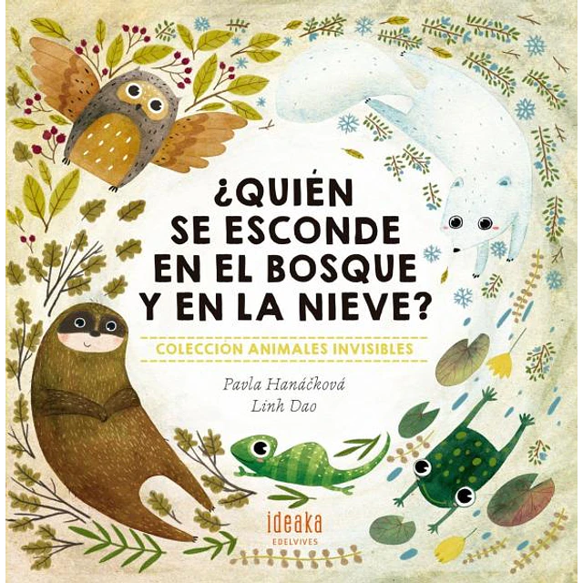 ¿Quien se esconde en el bosque y en la nieve?