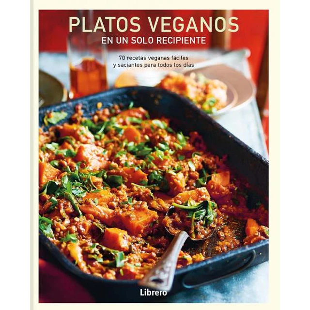 Platos veganos en un solo recipiente