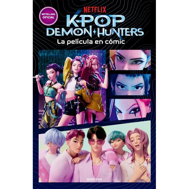 Kpop demon hunters. La pelicula en comic