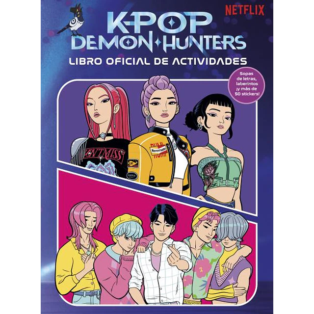 Kpop demon hunters. Libro oficial de actividades