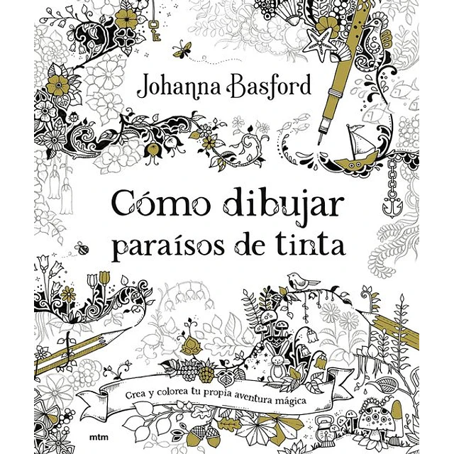 Como dibujar paraisos de tinta