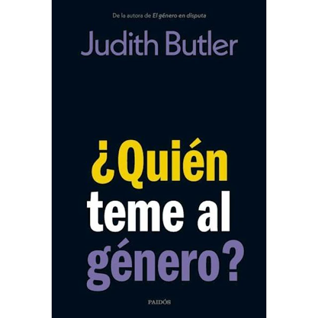 ¿Quien teme al genero?