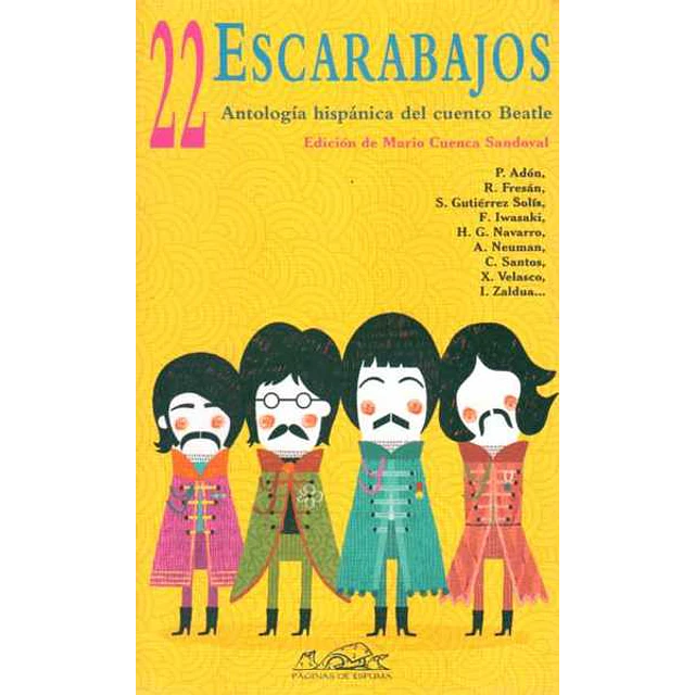 22 escarabajos. Antologia hispana del cuento beatle