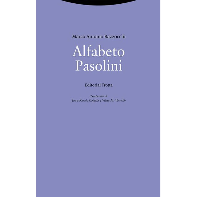 Alfabeto pasolini