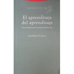 El aprendizaje del aprendizaje