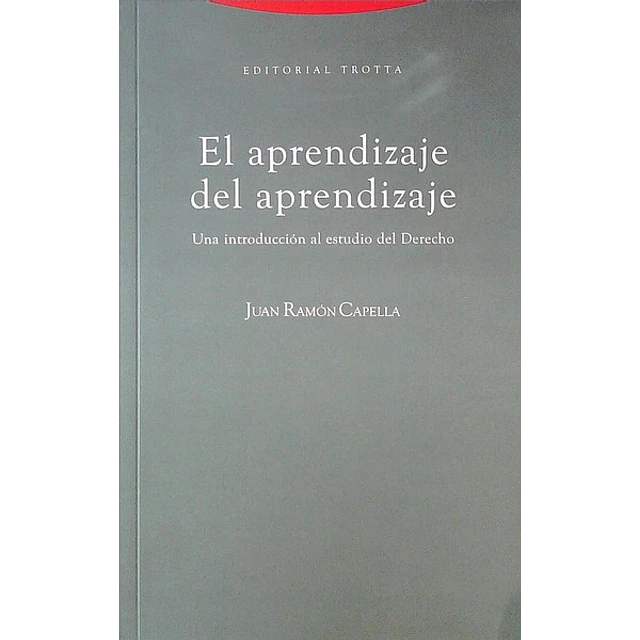 El aprendizaje del aprendizaje