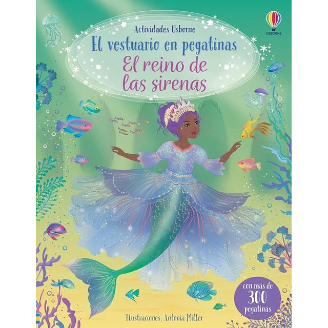 El reino de las sirenas,. El vestuario en pegatinas