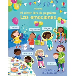 Las emociones. Mi primer libro de pegatinas