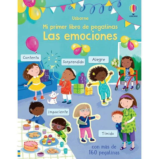 Las emociones. Mi primer libro de pegatinas