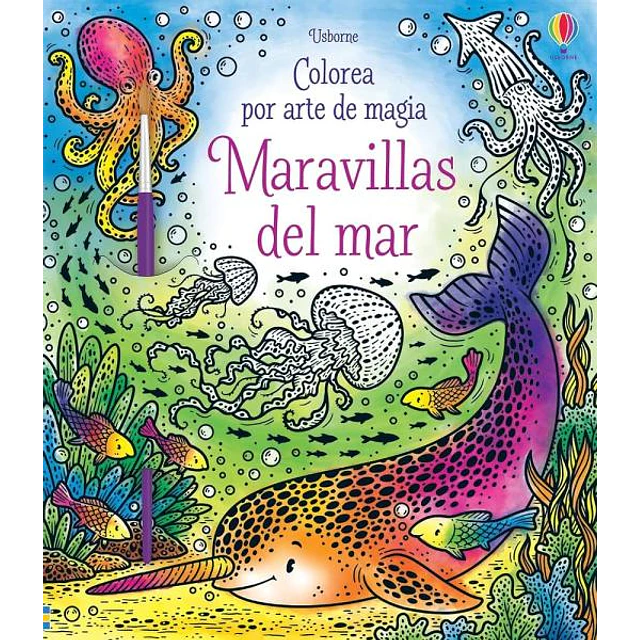 Maravillas del mar. Colorea por arte de magia