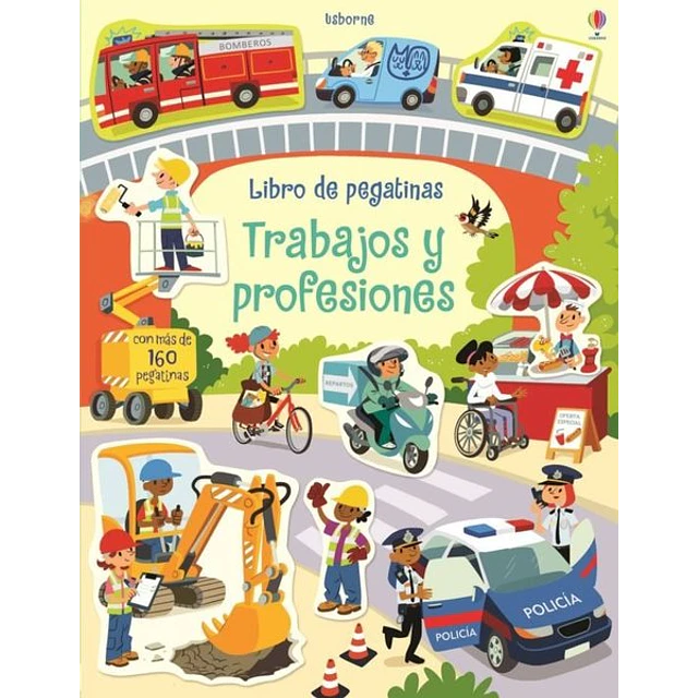 Trabajos y profesiones. Mi primer libro de pegatinas