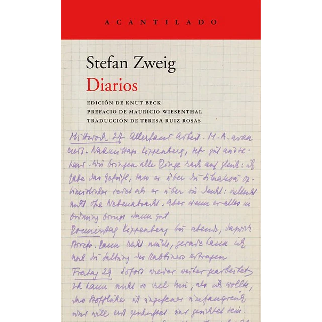 Diarios. Stefan zweig