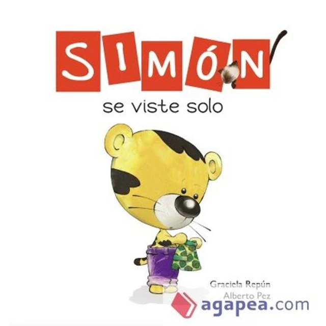 Simon se viste solo