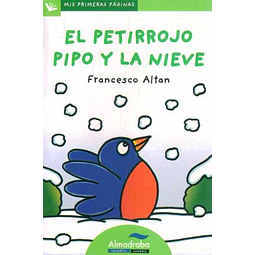 El petirrojo pipo y la nieve