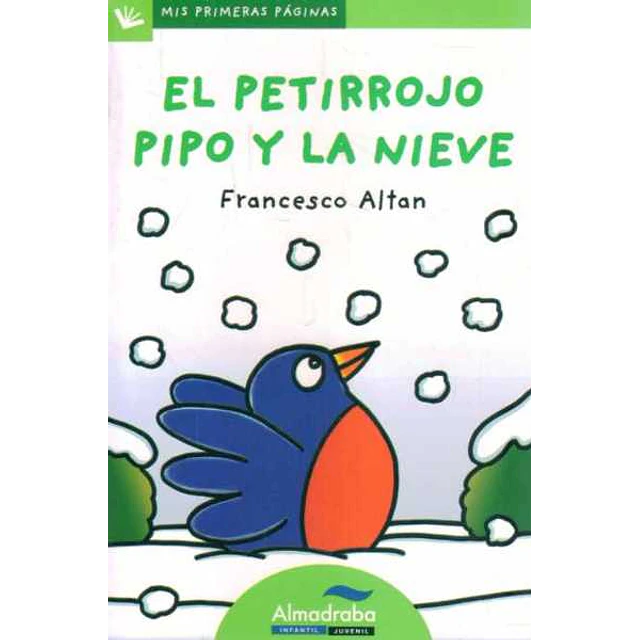 El petirrojo pipo y la nieve