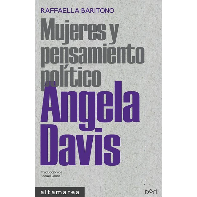 Angela davis. Mujeres y pensamiento politico