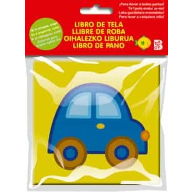 Coche. Libro de tela