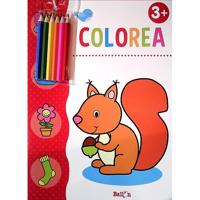 Colorea ardilla 3 +