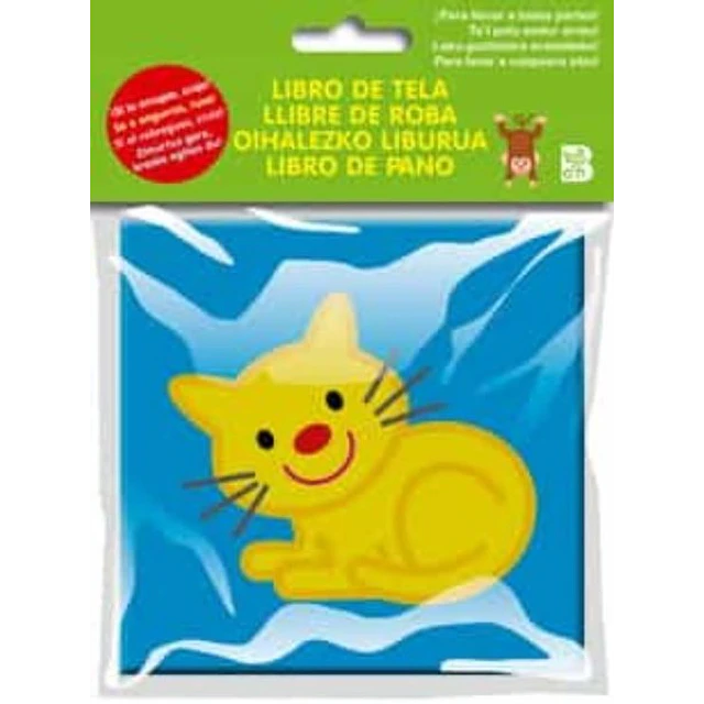 Gatito. Libro de tela
