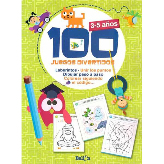 100 juegos divertidos. 3-5 años