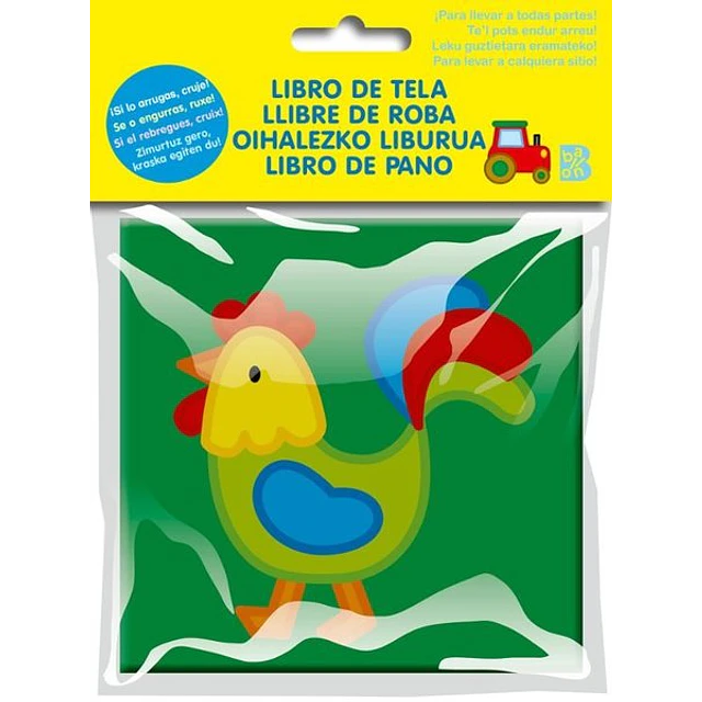 Gallo. Libro de tela