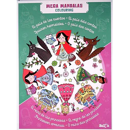 El reino de las princesas. Mega mandalas