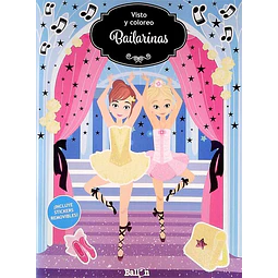 Bailarinas. Visto y coloreo
