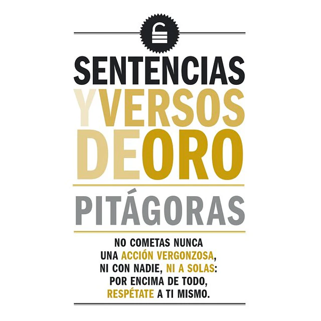 Sentencias y versos de oro
